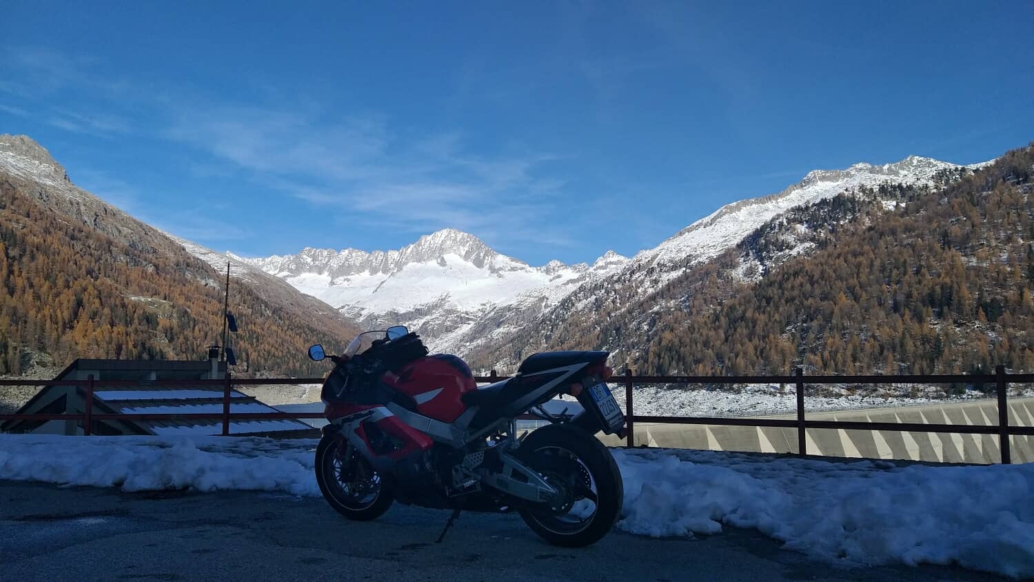 Diga di Malga Bissina moto