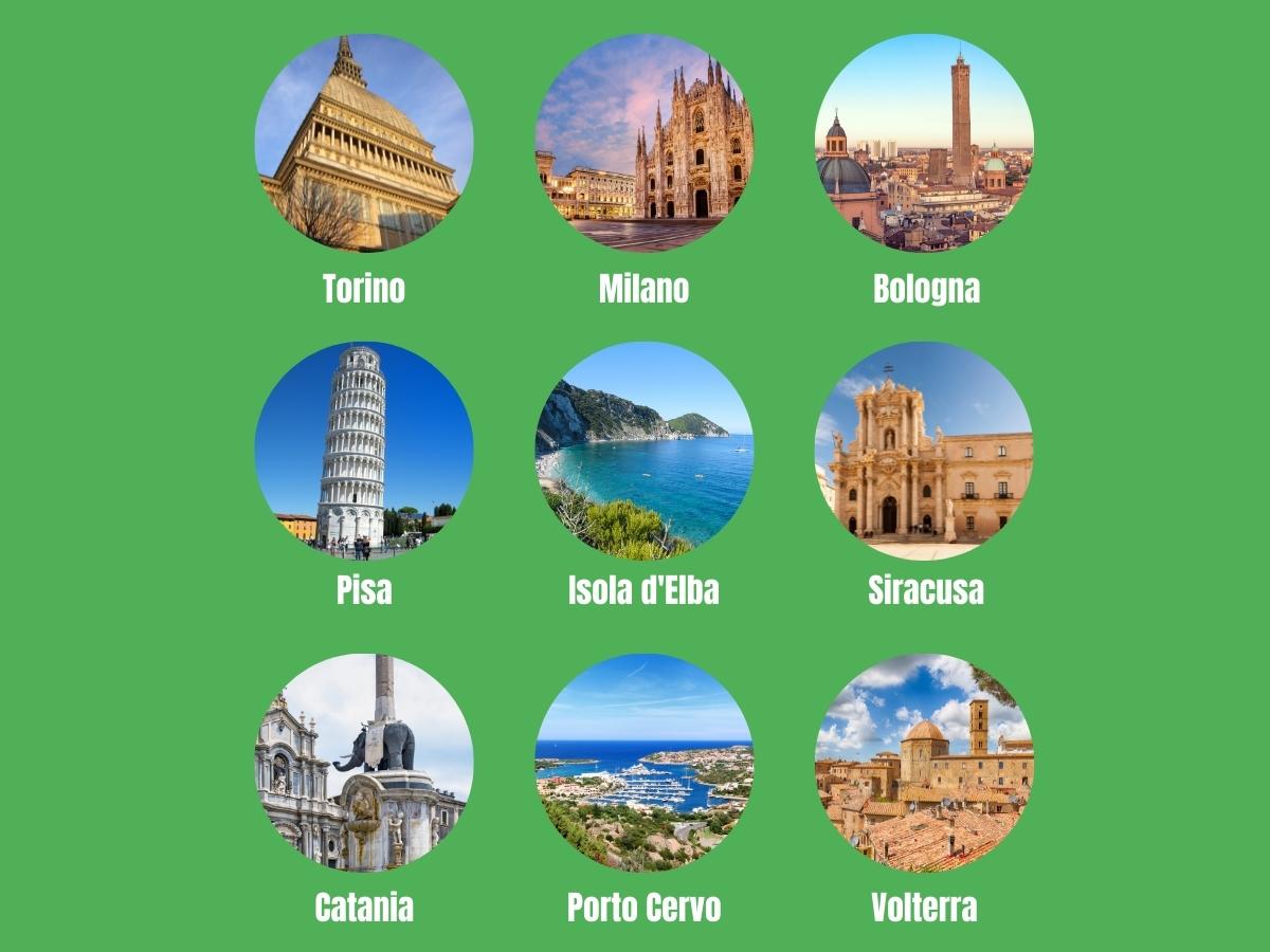 Destinazioni concorso TRD