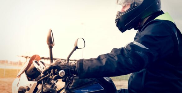 Airbag in moto