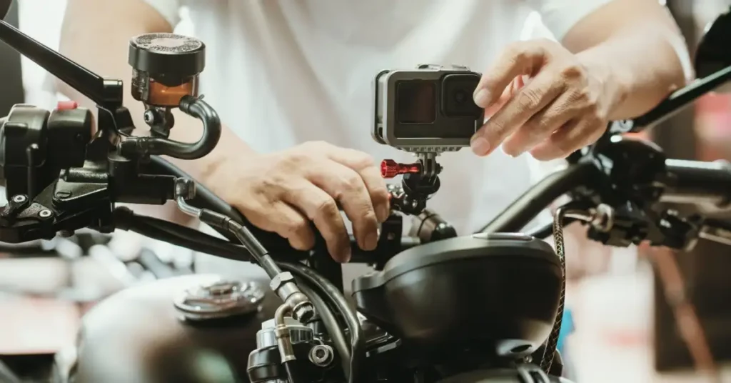 Video camera moto