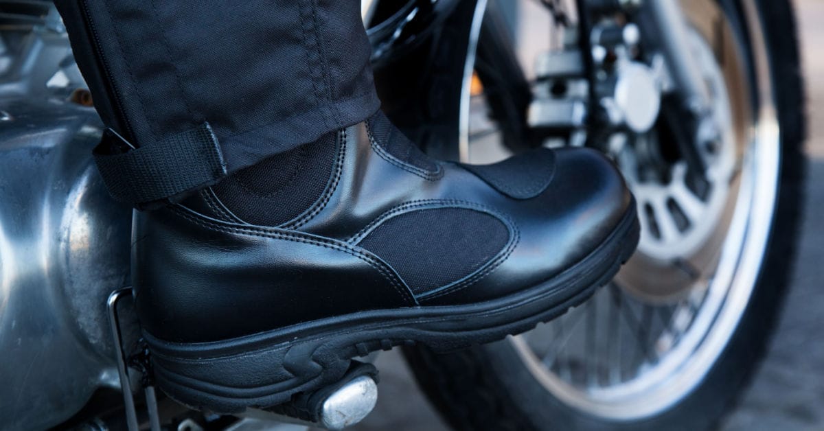 scarpe motociclista