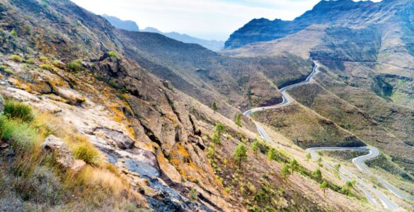 gran canaria in moto
